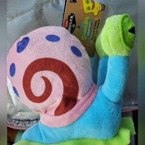 Gary The Snail SpongeBob X Fuggler Keychain Clip Figure